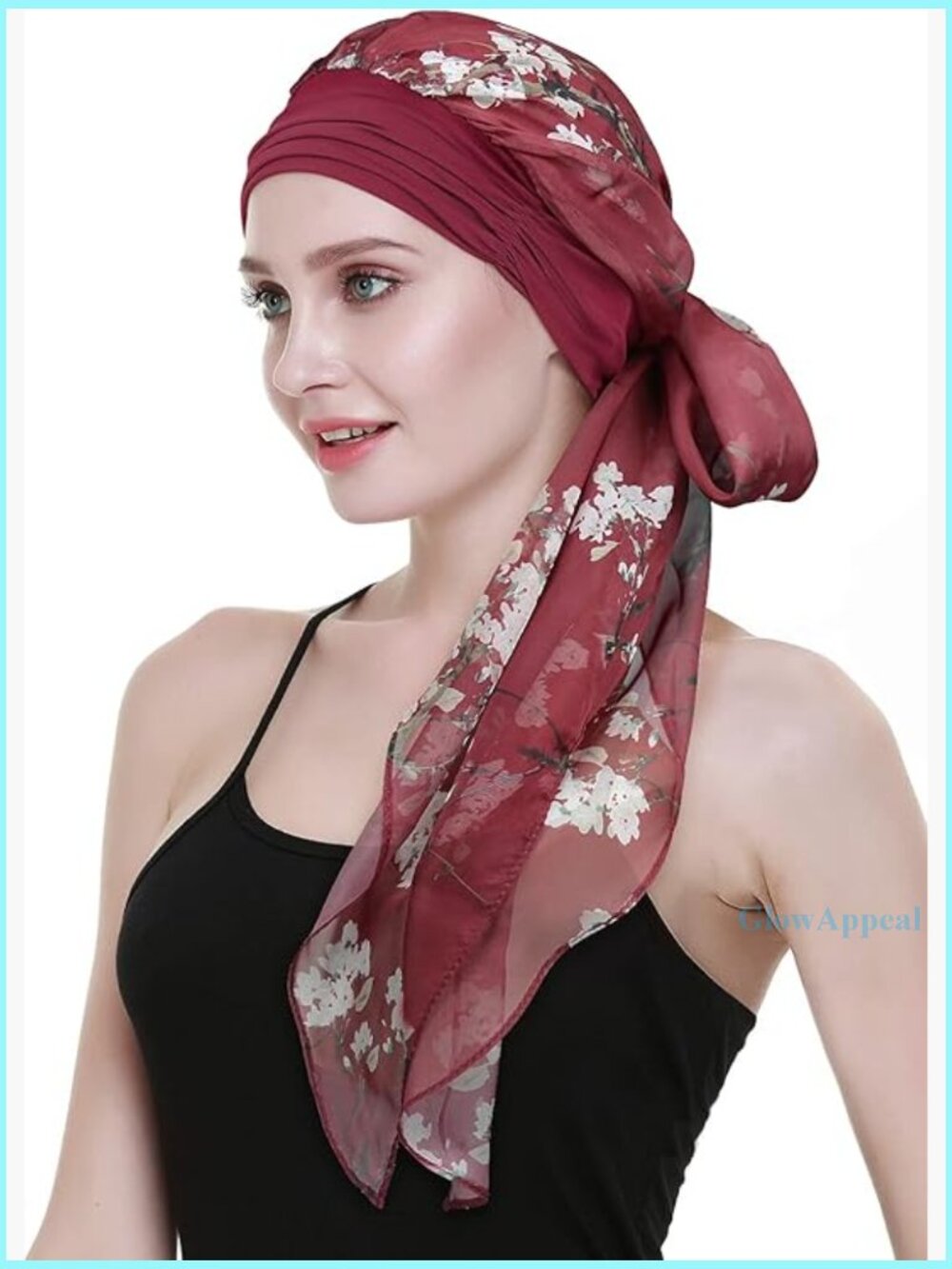 Natural Viscose Chemo Turban Headwrap for Hair Loss Women Stretchy Comfort